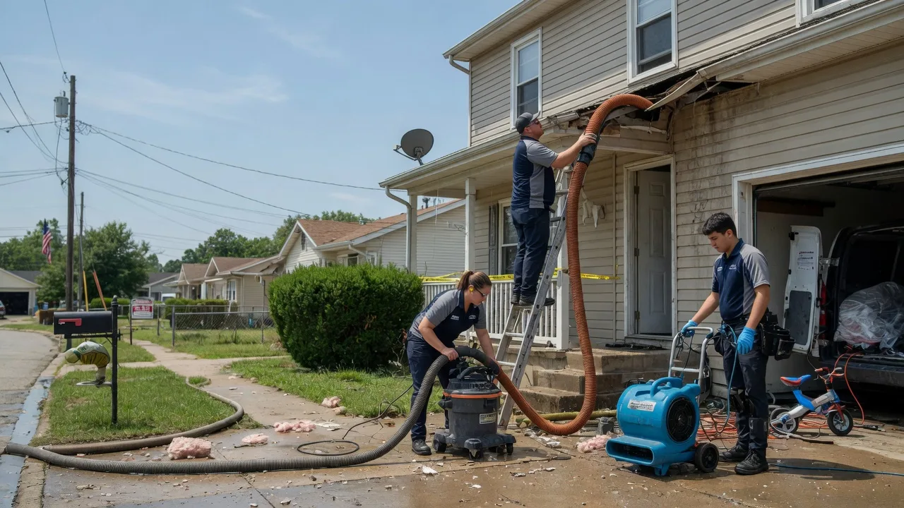 Water Damage Restoration in New Lisbon, WI near me